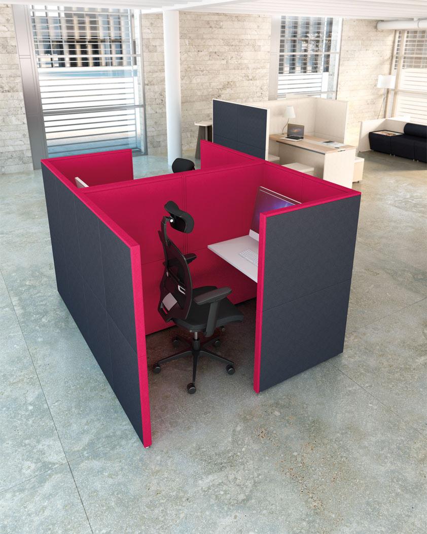 Raspberry office cubicle
