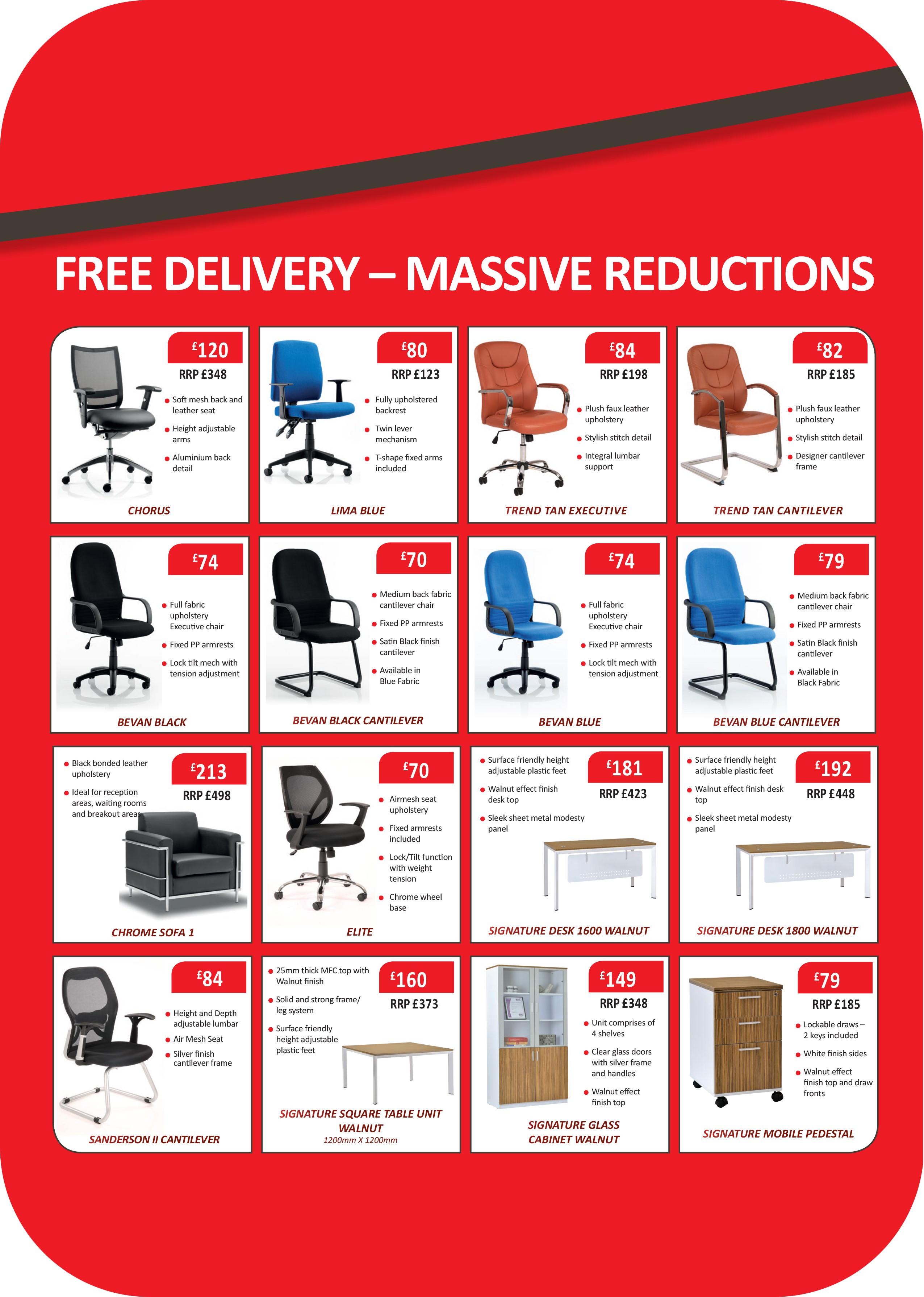 Seating and office furniture Summer 2015