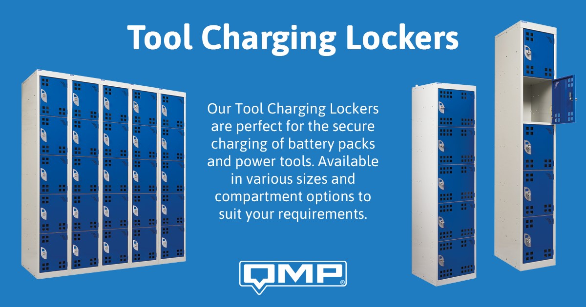 tool charging lockers